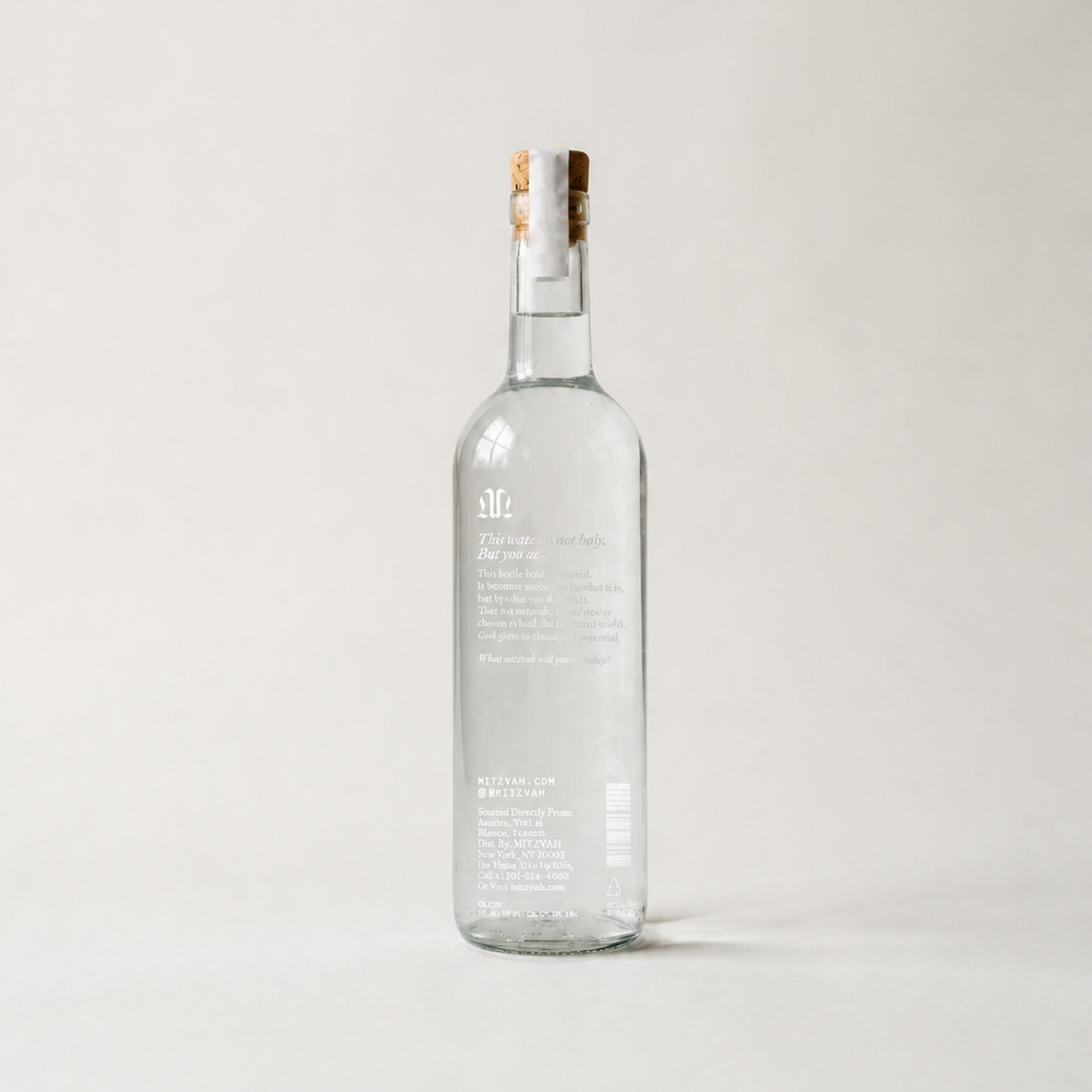 Zero Microplastic Pure Artesian Water